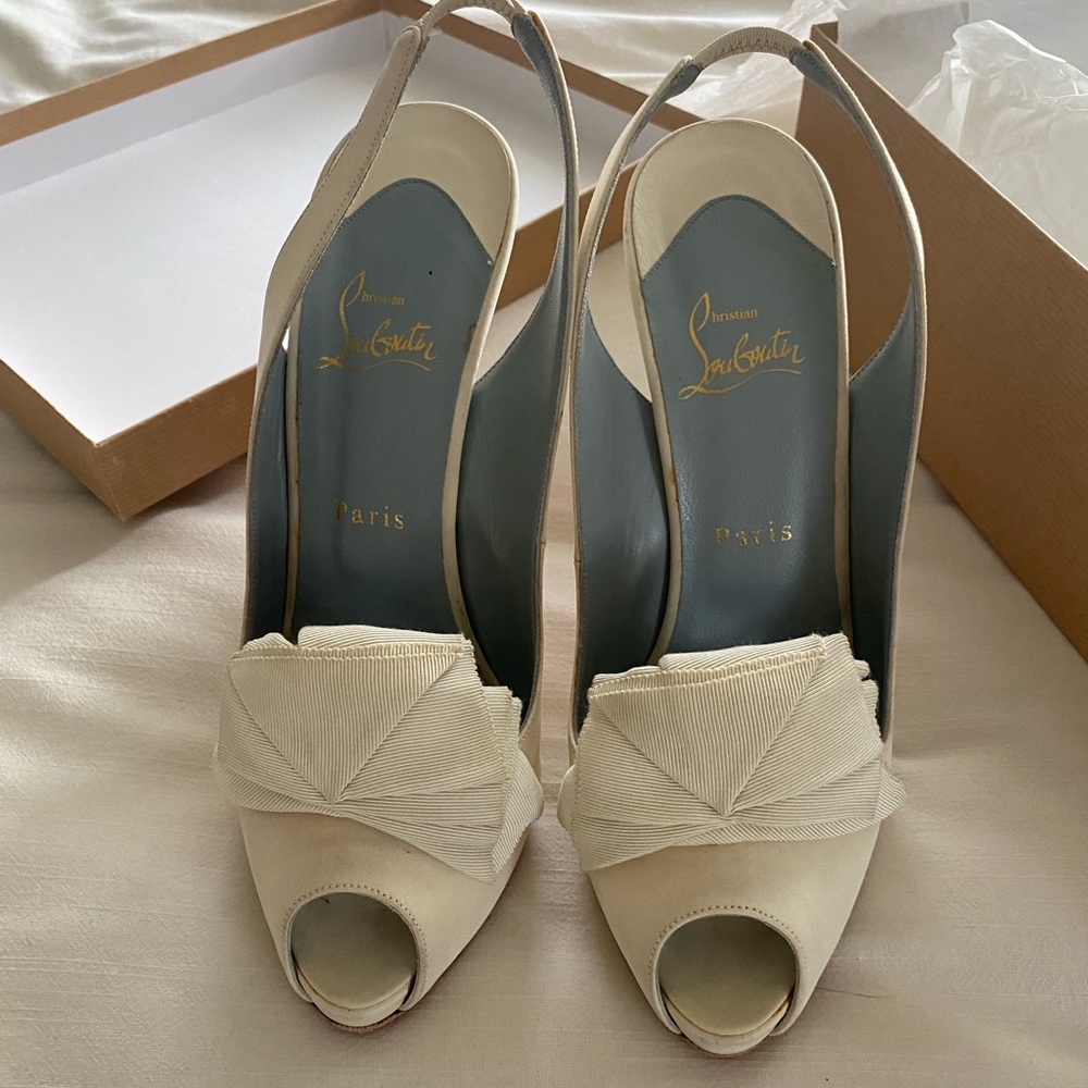 Christian Louboutin Miss Chacha wedding shoes